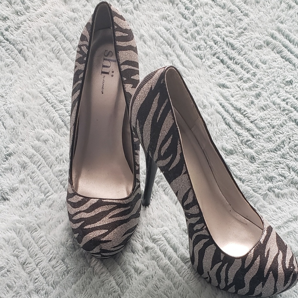 Zebra Print Pumps